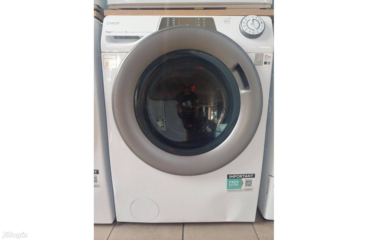 Outlet Candy RP 6106Bwmr8-S Elöltöltős Mosógép [O146] 6 hó garival